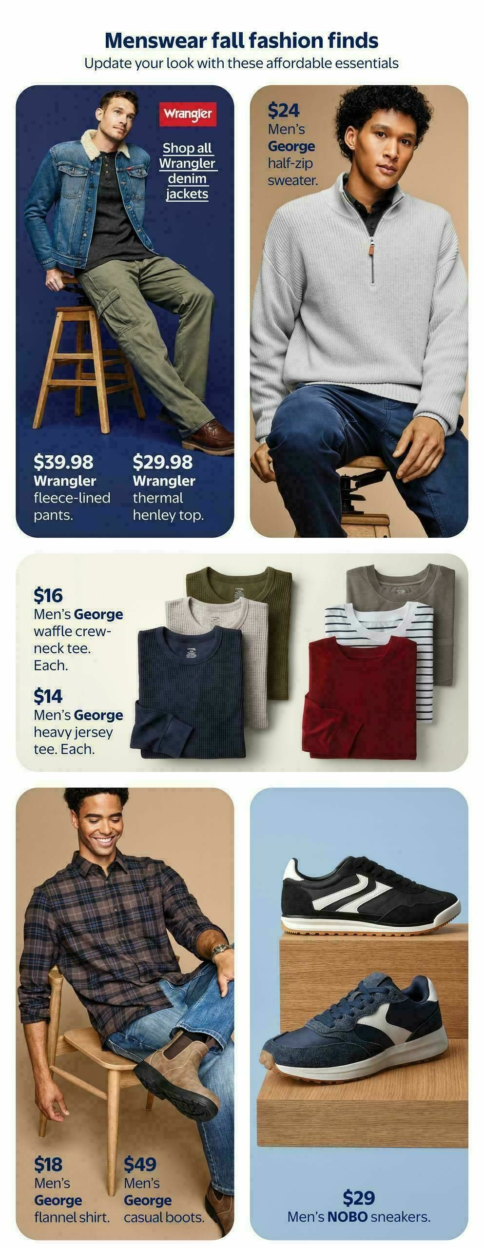 Walmart Fall Style for all Flyer from September 25