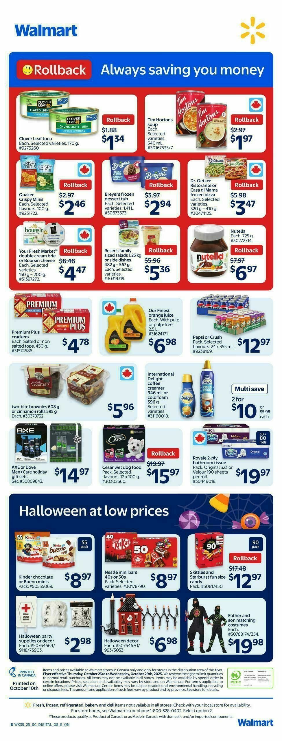 Walmart Flyer Flyer from October 23