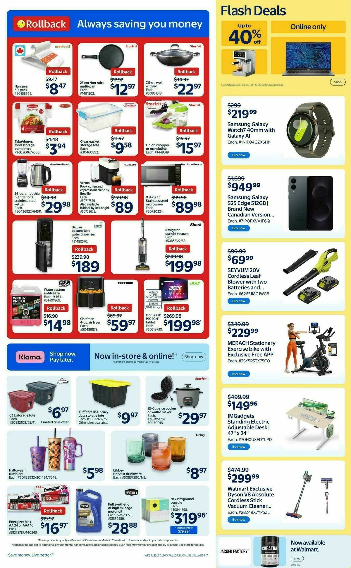 Walmart Flyer Flyer from October 23