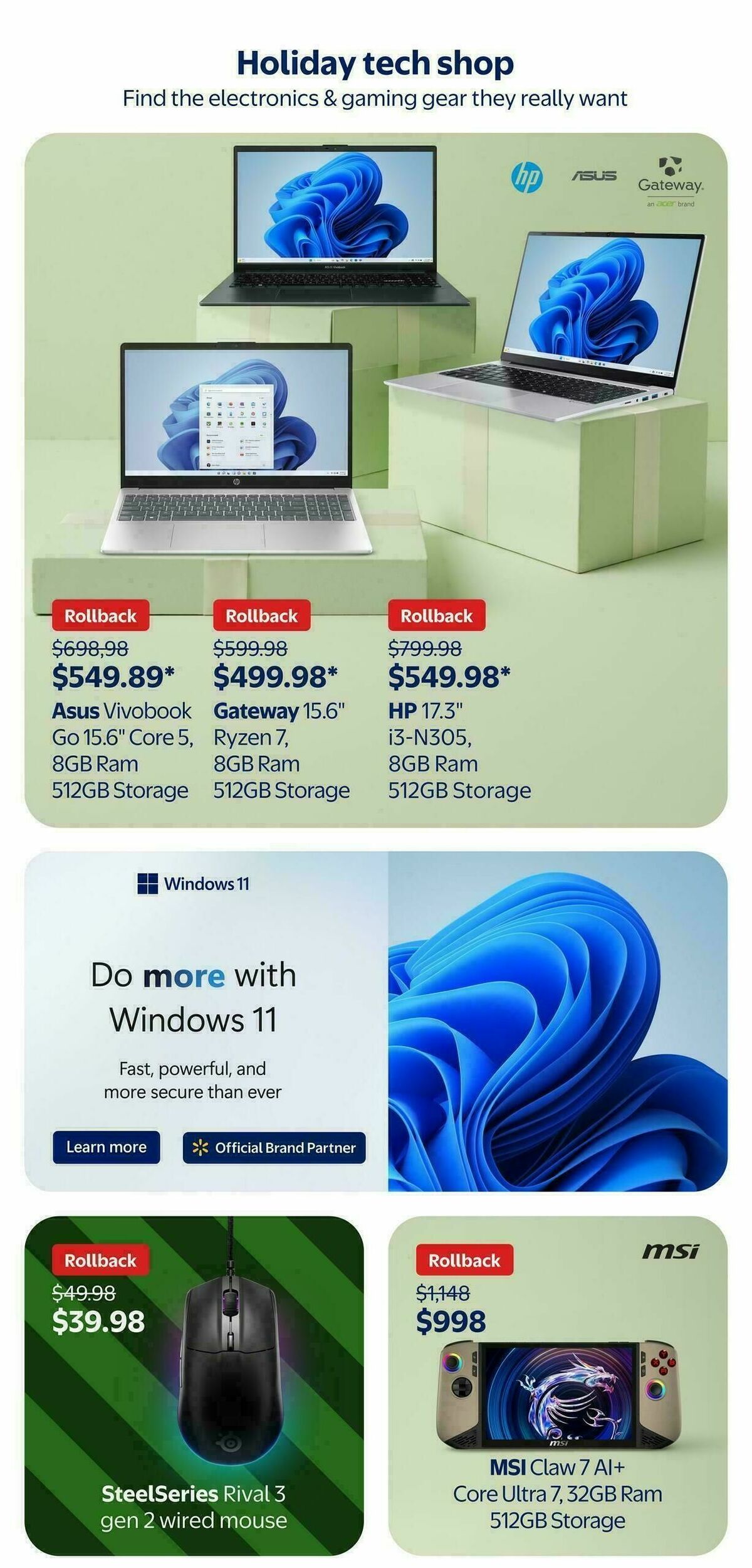 Walmart Share the joy! Flyer from October 30