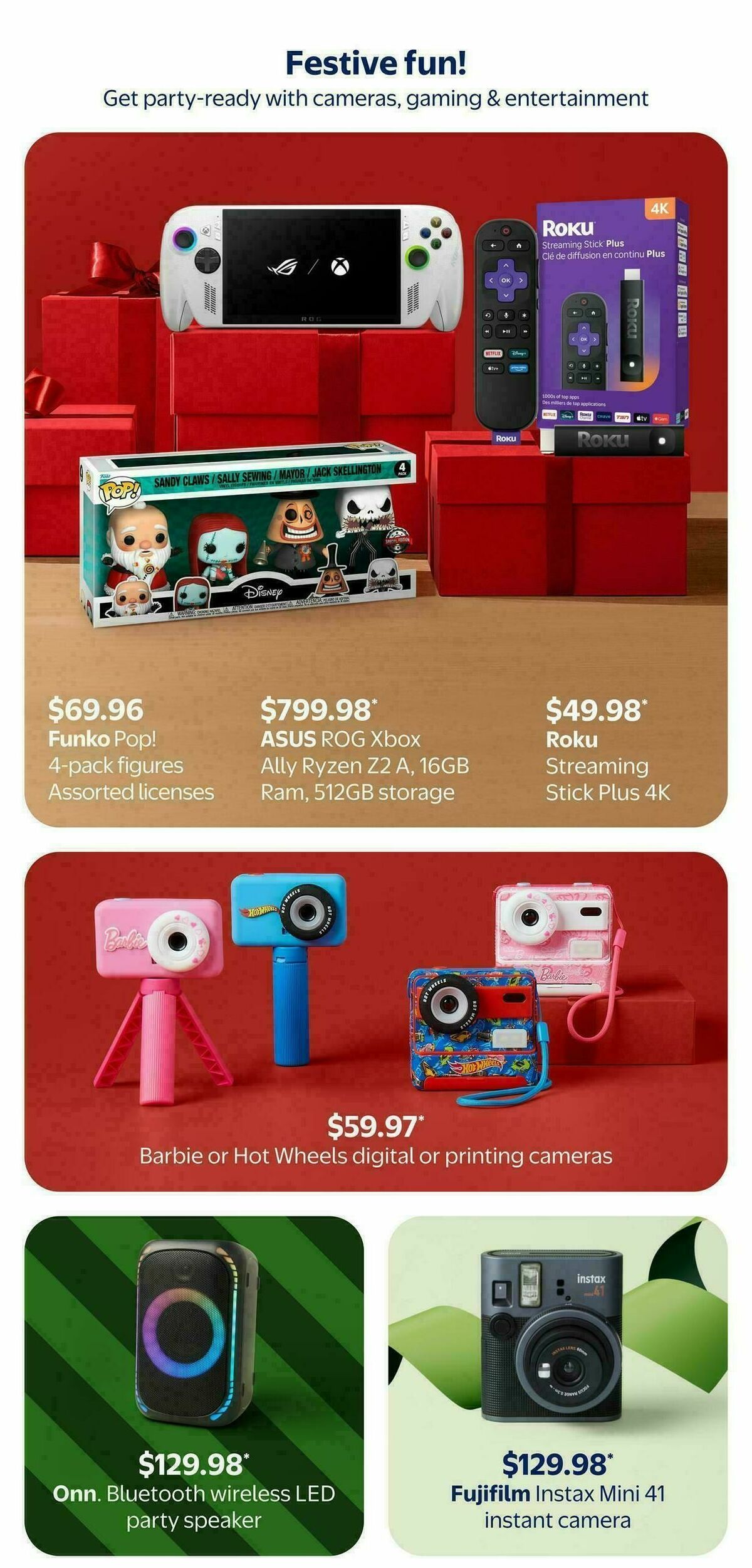 Walmart Share the joy! Flyer from October 30