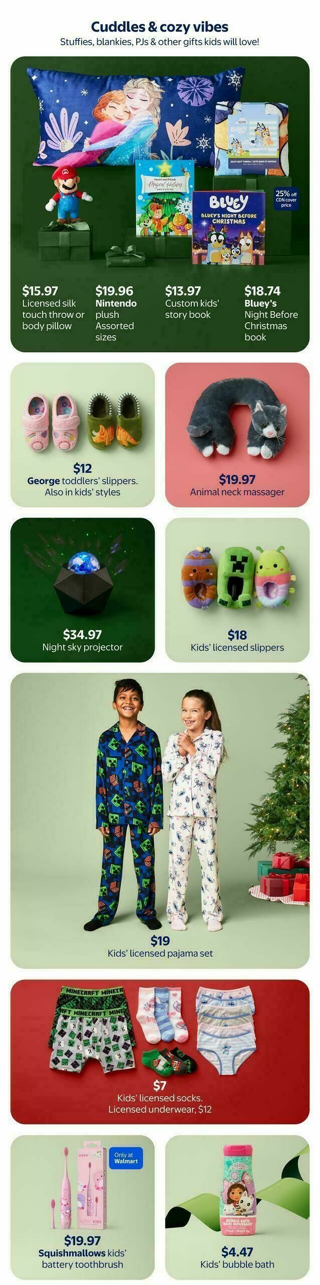 Walmart Share the joy! Flyer from October 30