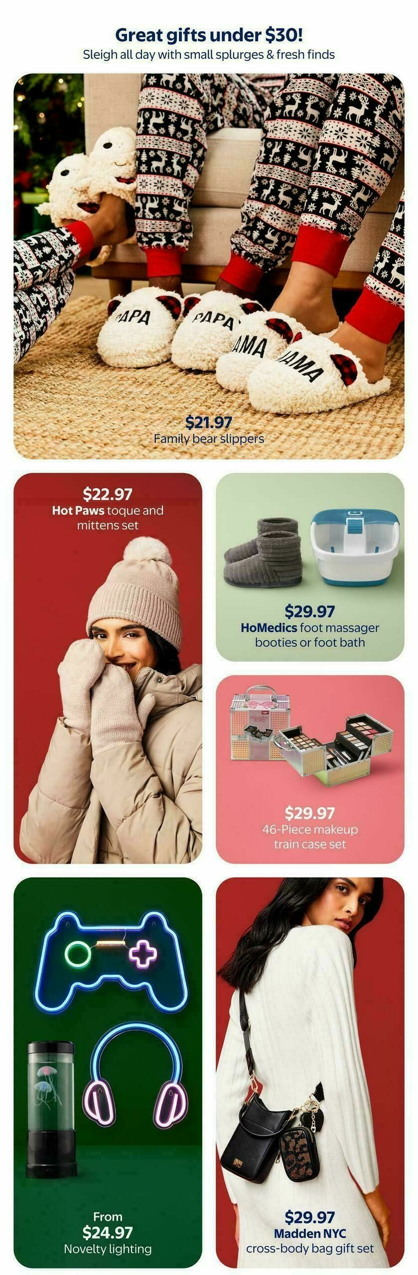 Walmart Share the joy! Flyer from October 30