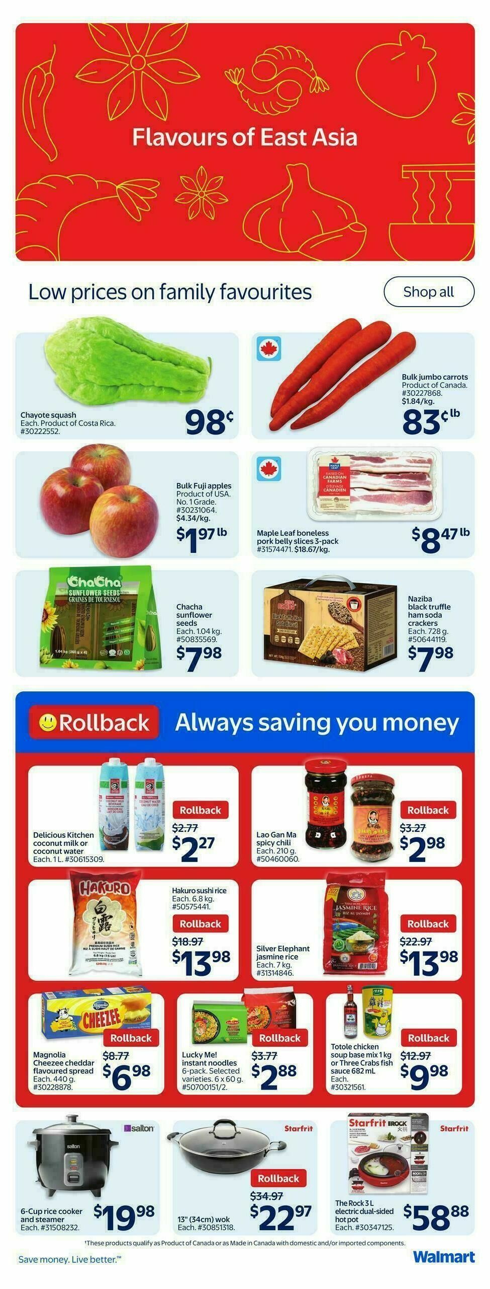 Walmart Flyer from October 30