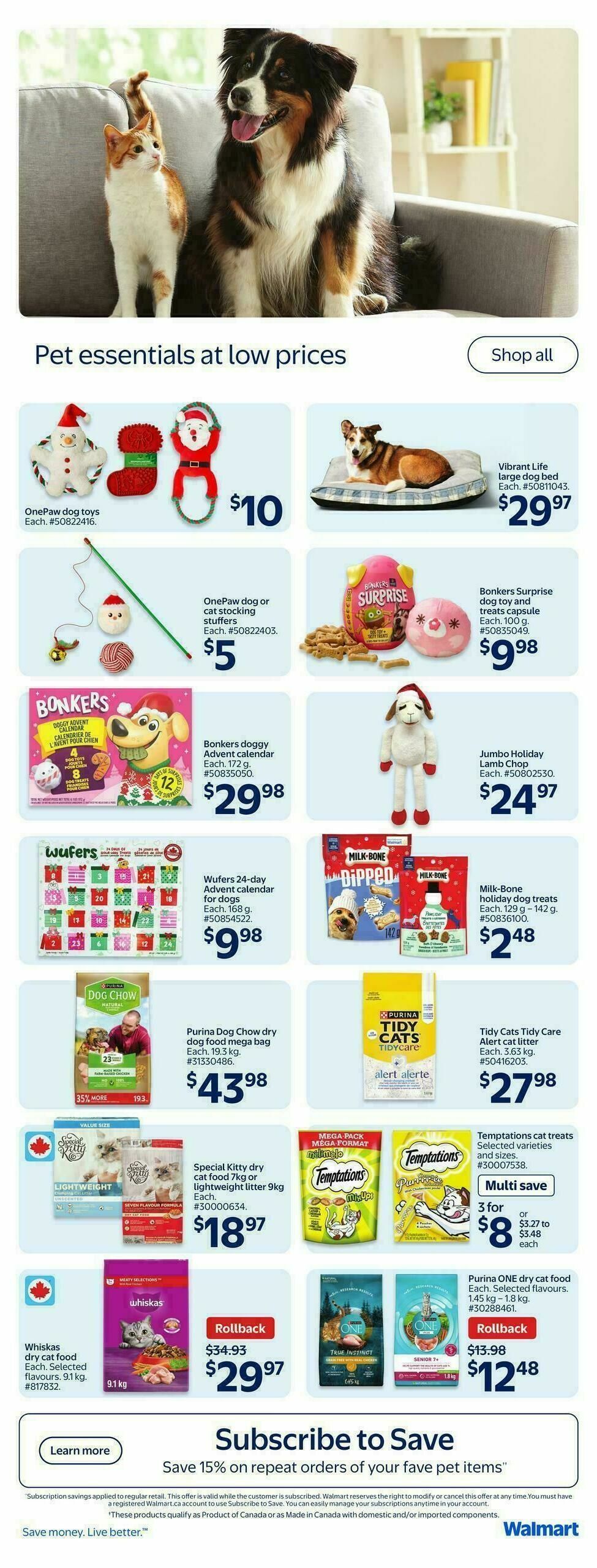 Walmart Flyer from October 30