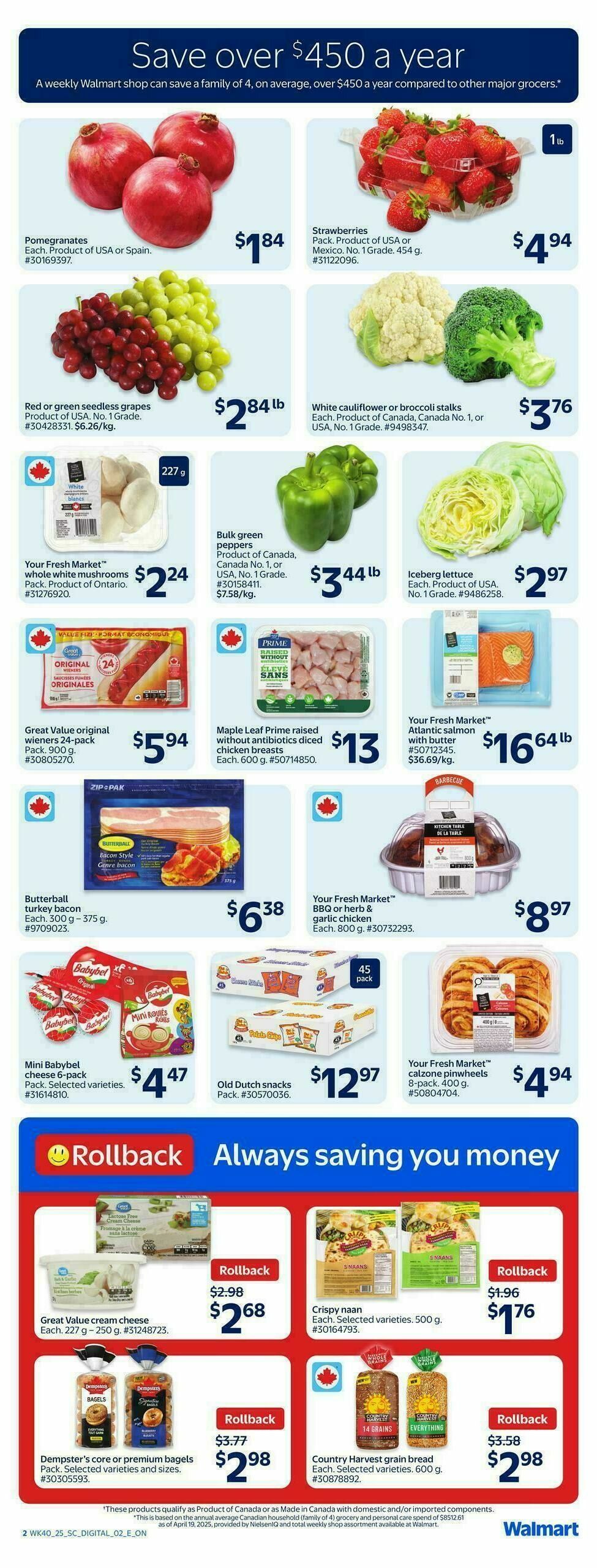 Walmart Flyer from October 30
