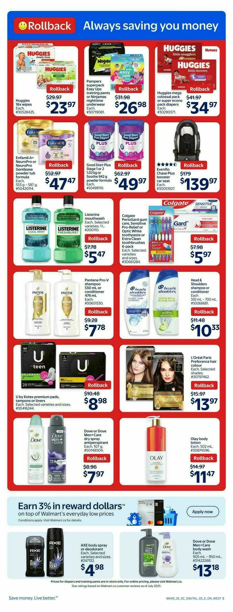 Walmart Flyer from October 30
