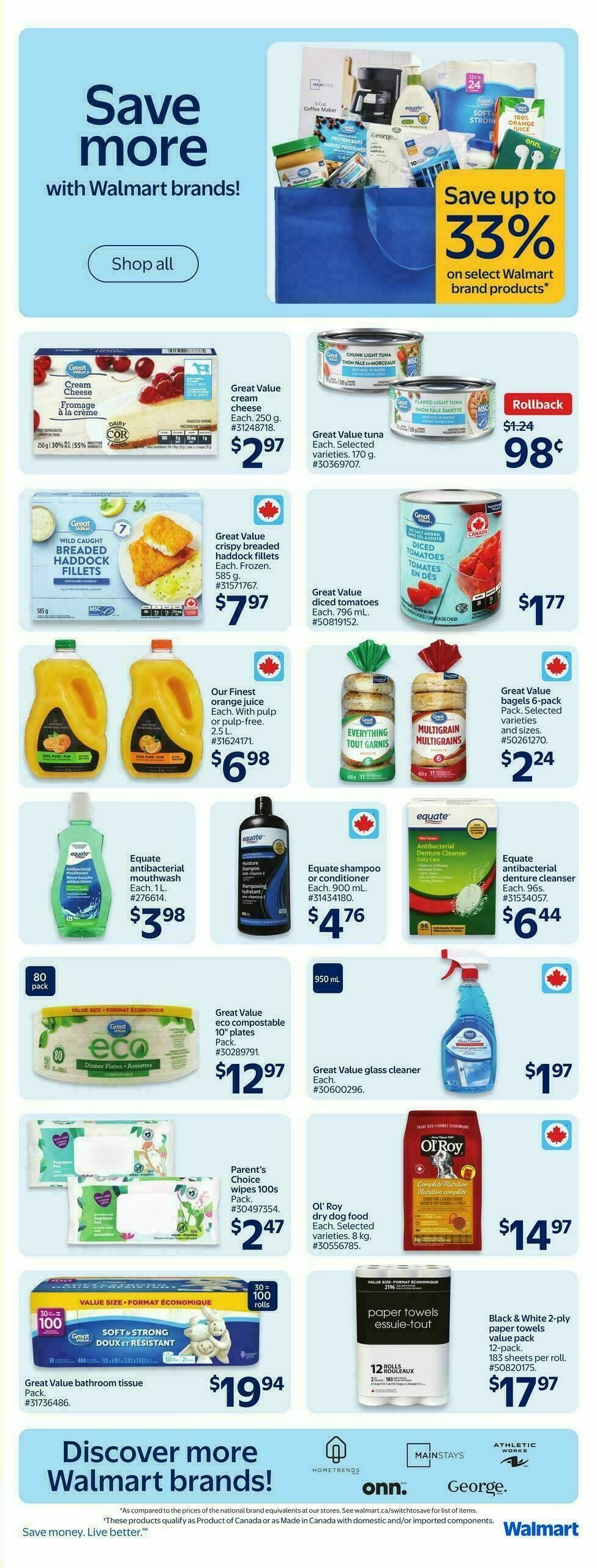 Walmart Flyer from October 30