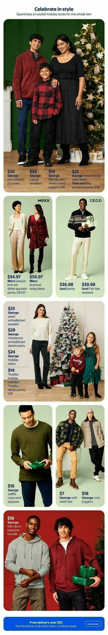 Walmart Celebrate in Style Flyer from October 30