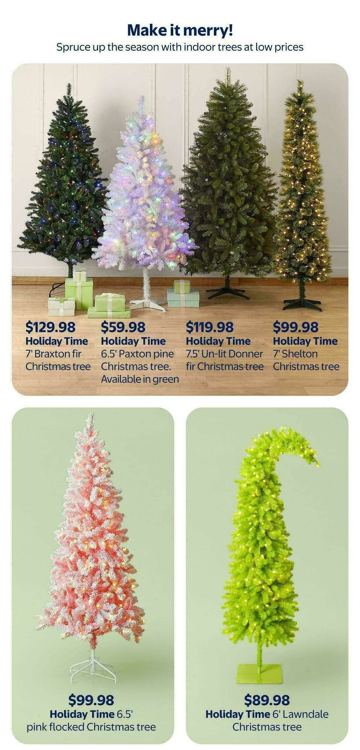 Walmart Celebrate in Style Flyer from October 30