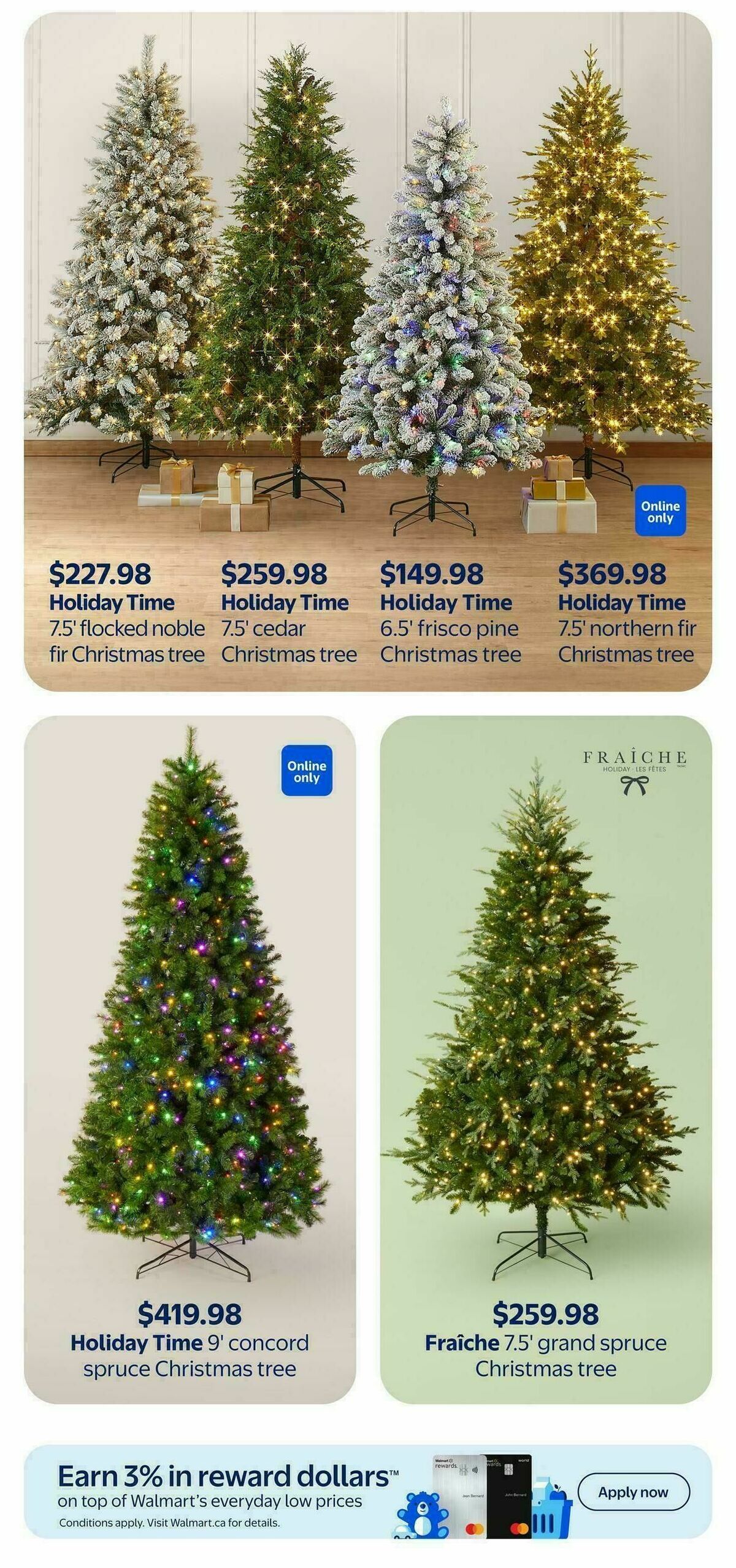 Walmart Celebrate in Style Flyer from October 30