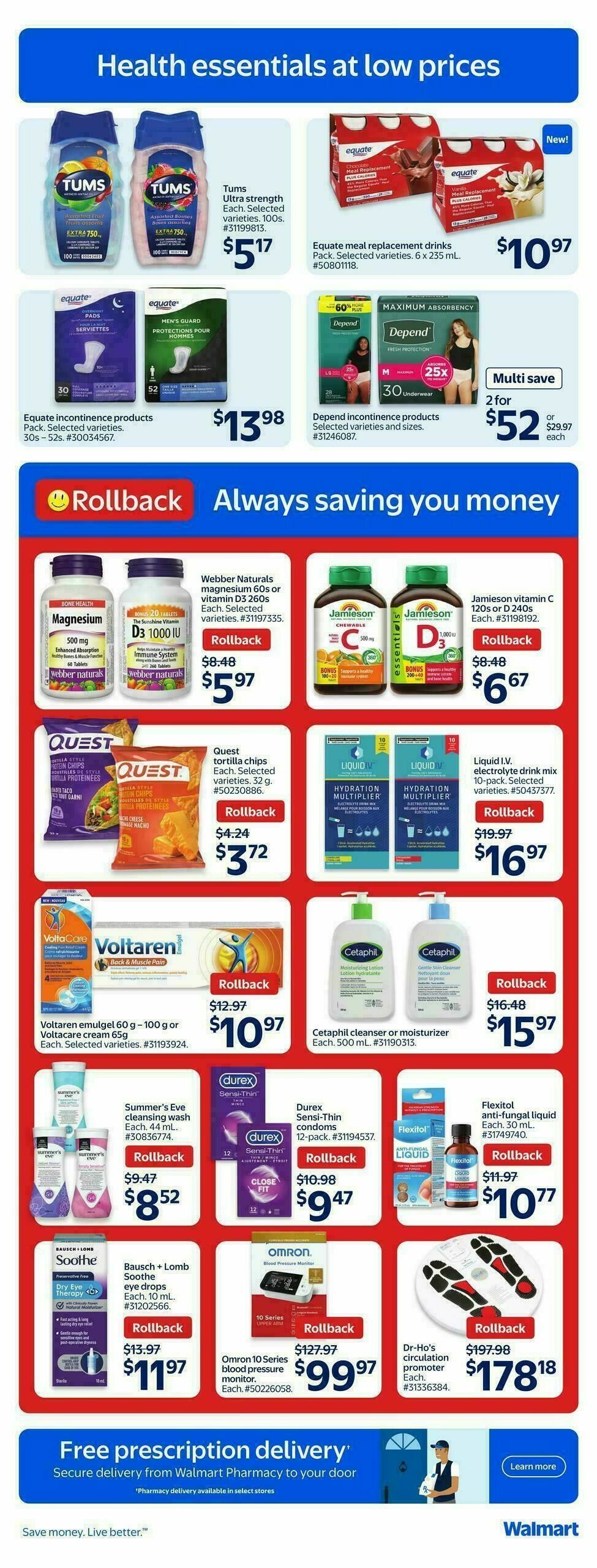Walmart Flyer from November 6