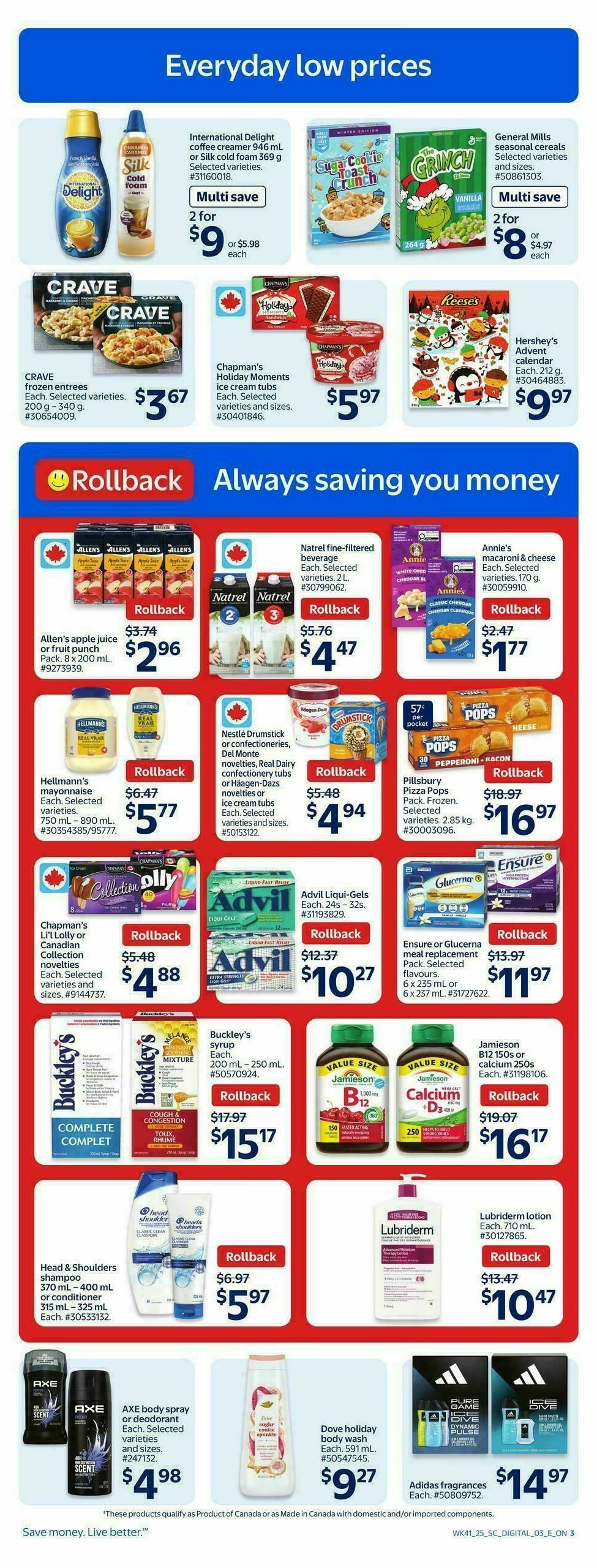 Walmart Flyer from November 6