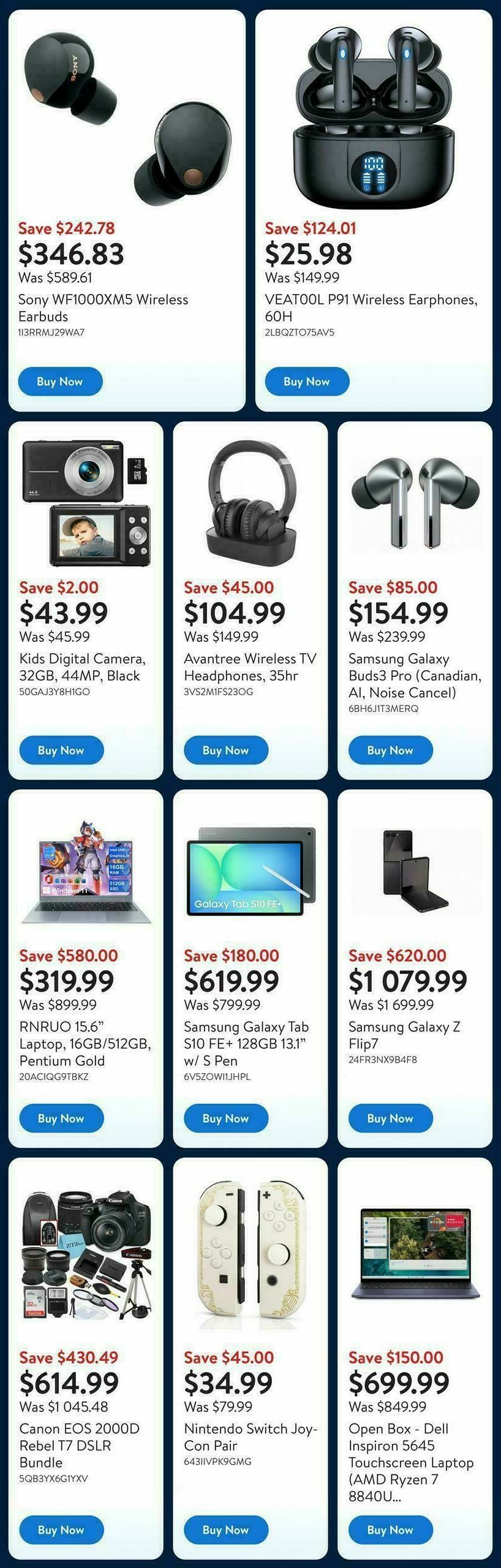 Walmart Early Black Friday Flyer from November 6