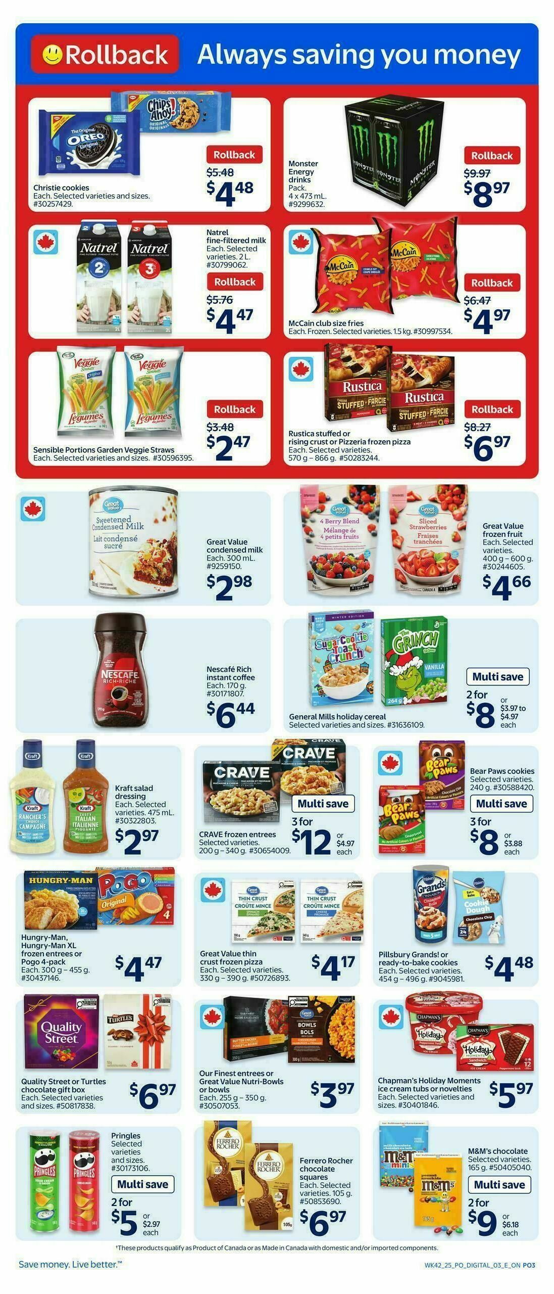 Walmart Black Friday Flyer from November 13