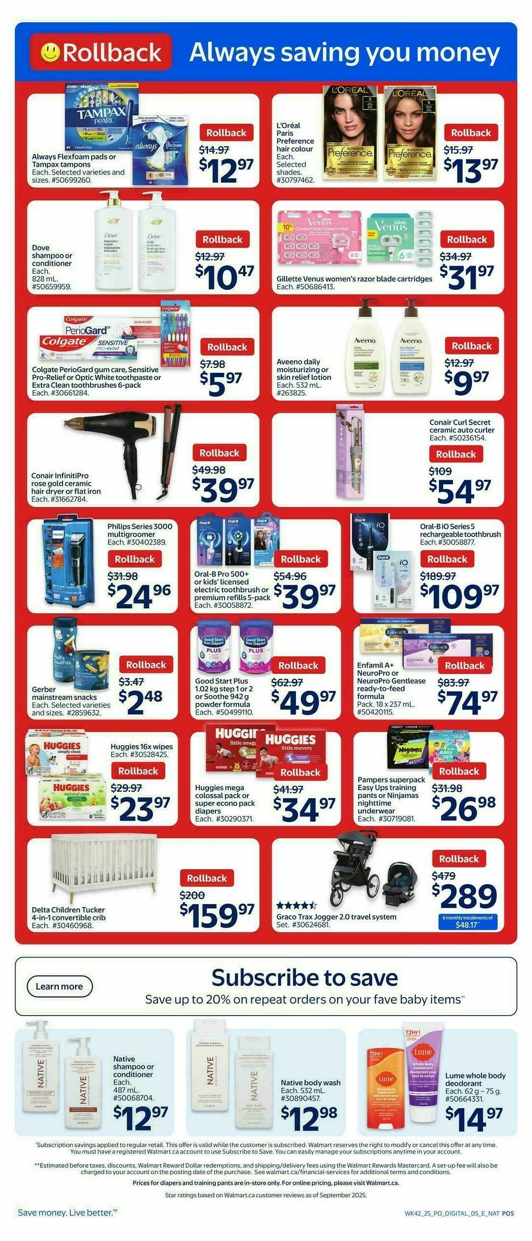 Walmart Black Friday Flyer from November 13