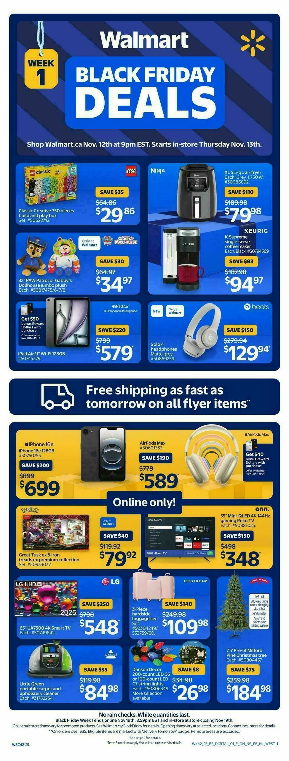 Walmart Flyer from November 13