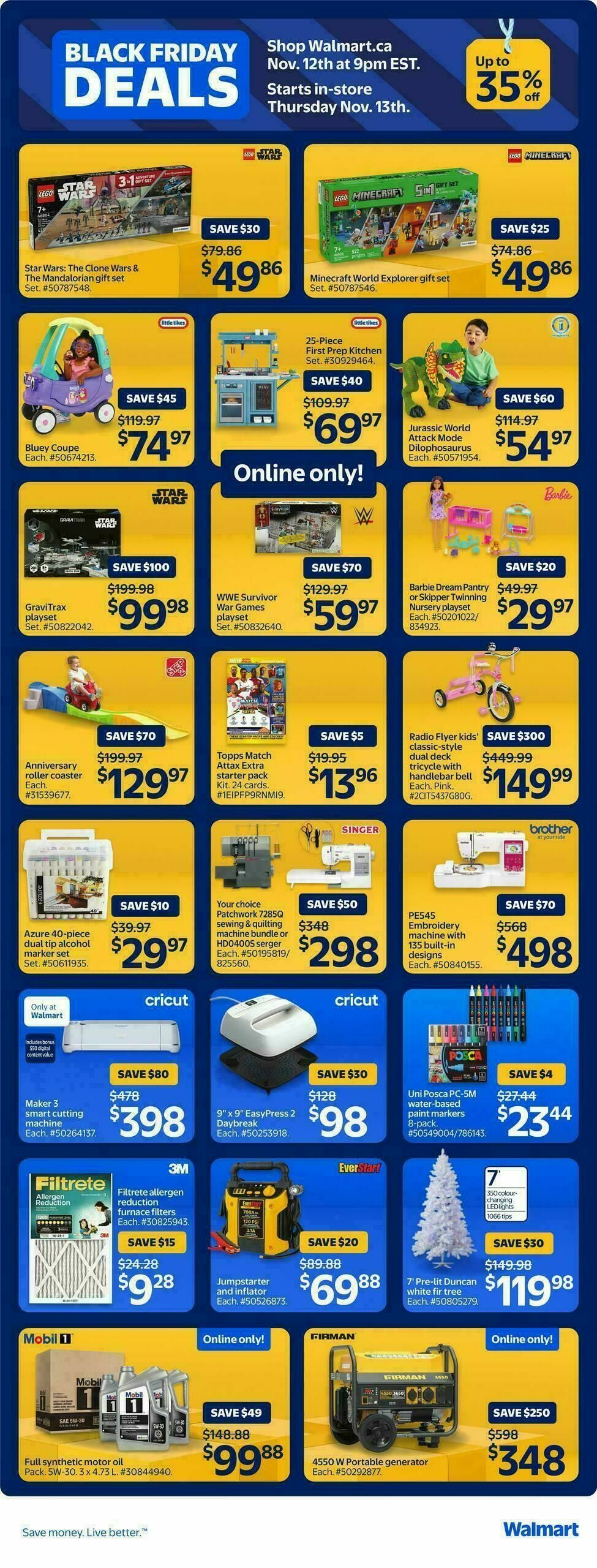 Walmart Flyer from November 13
