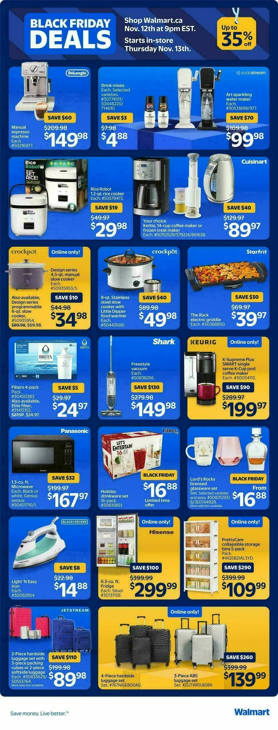Walmart Flyer from November 13
