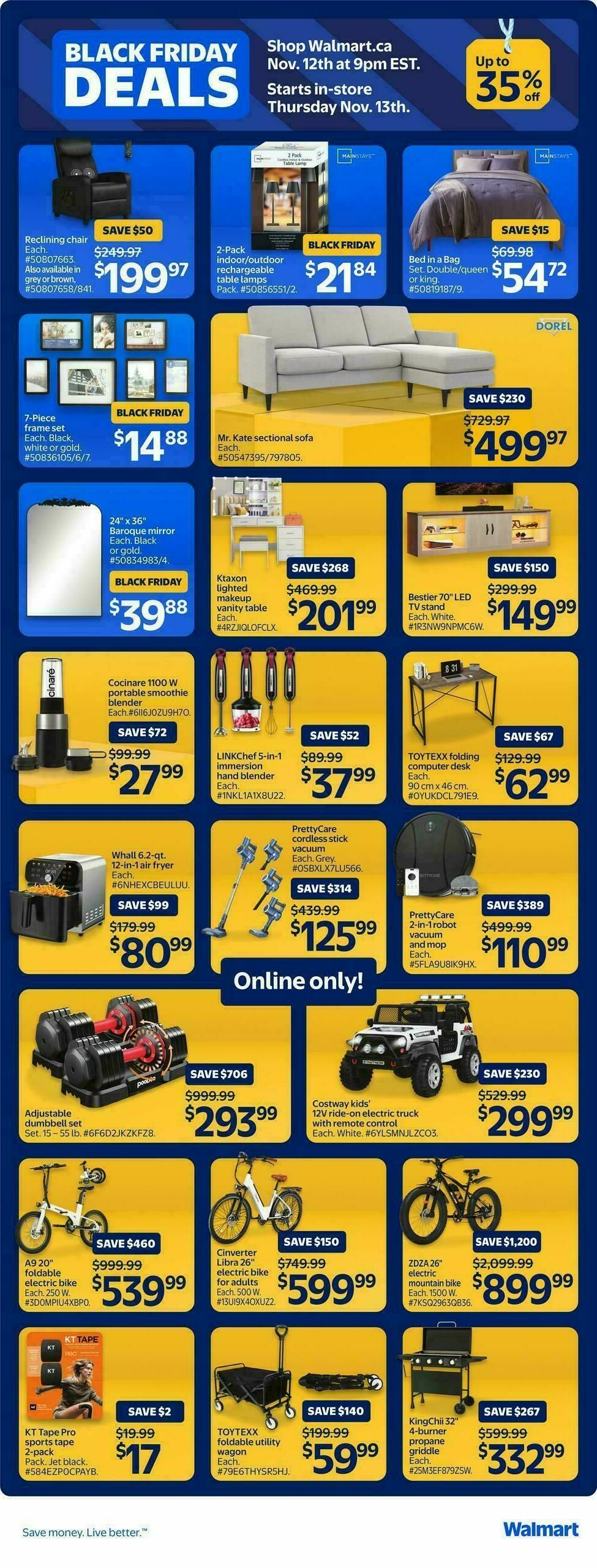 Walmart Flyer from November 13
