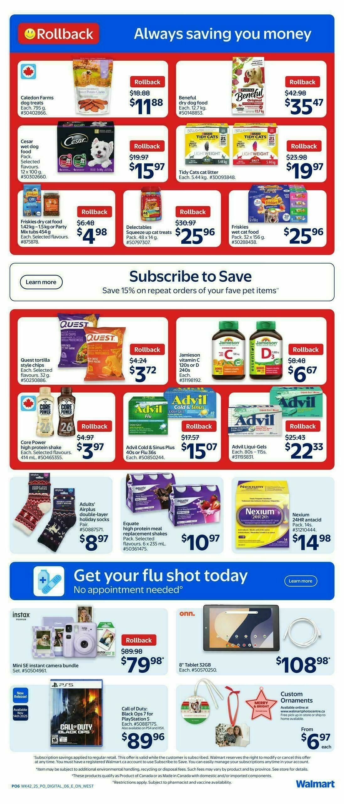 Walmart Flyer from November 13
