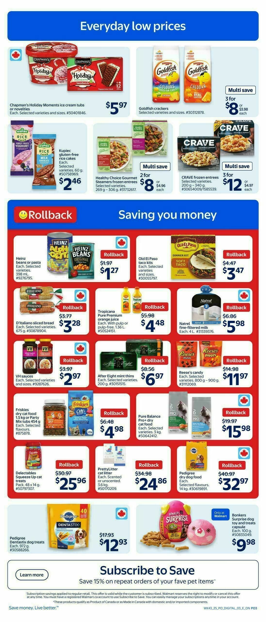 Walmart Black Friday Flyer from November 20