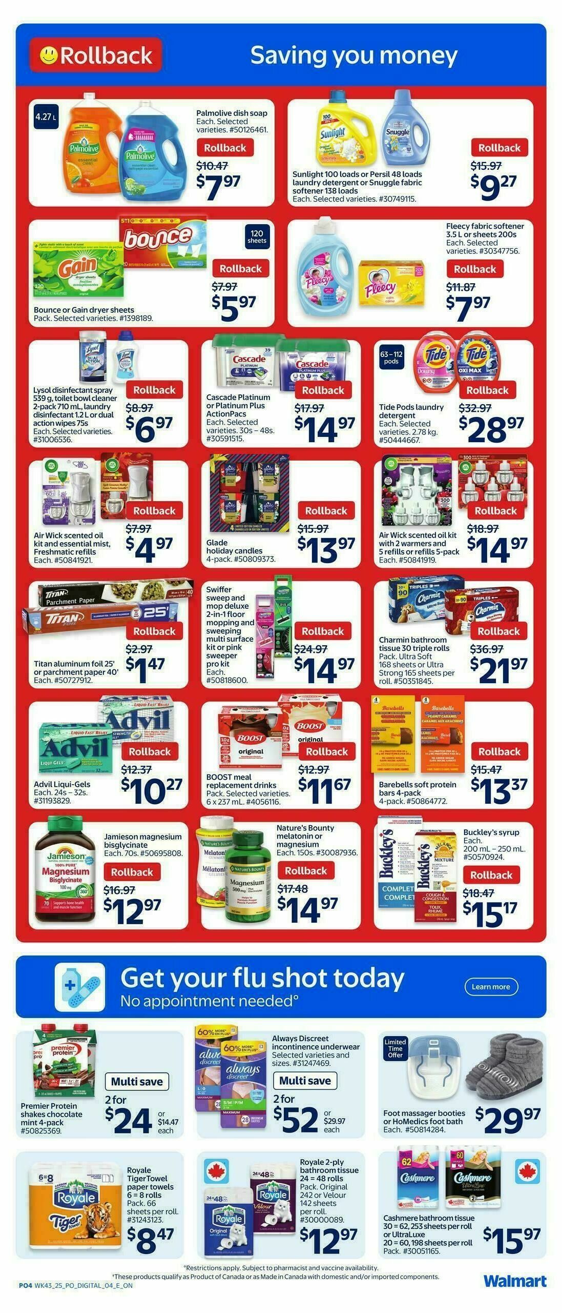 Walmart Black Friday Flyer from November 20