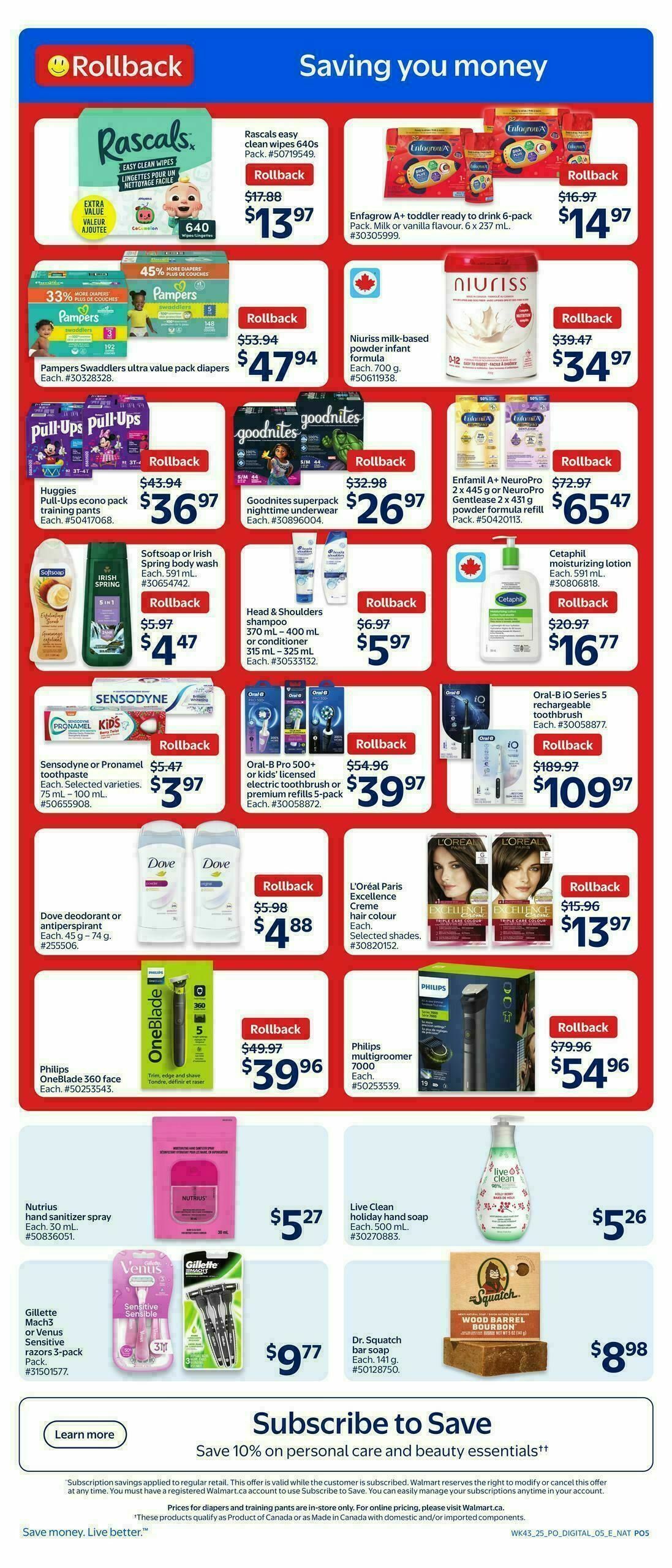 Walmart Black Friday Flyer from November 20