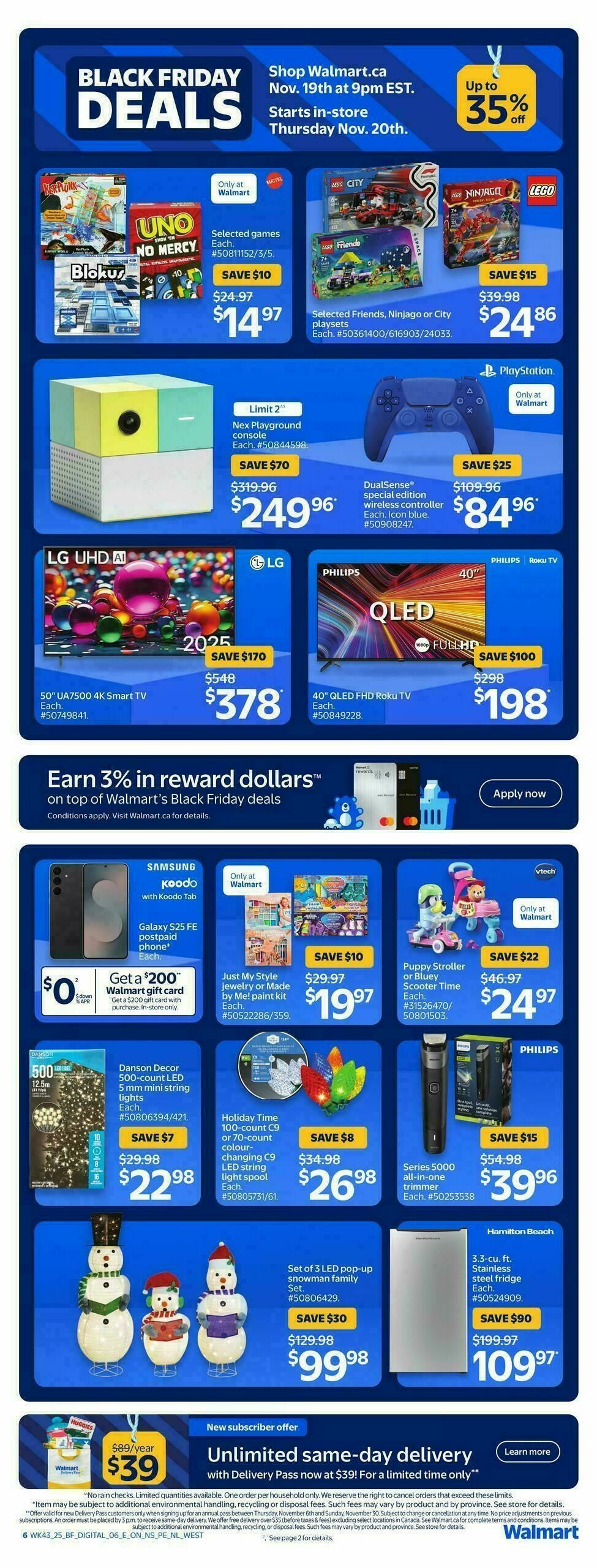 Walmart Flyer from November 20