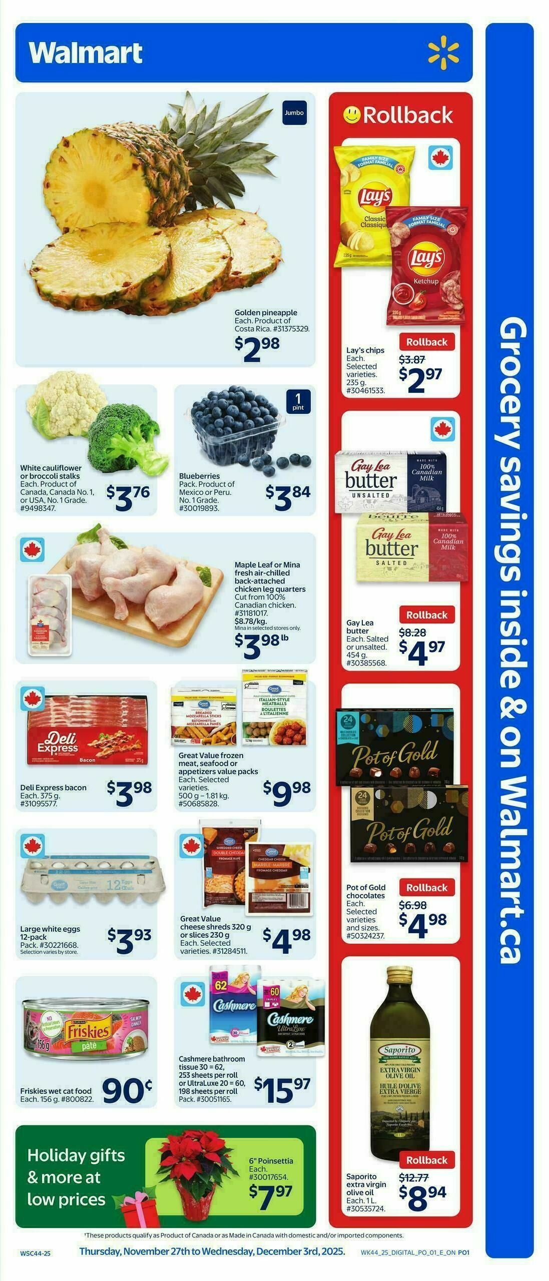 Walmart Black Friday Flyer from November 27