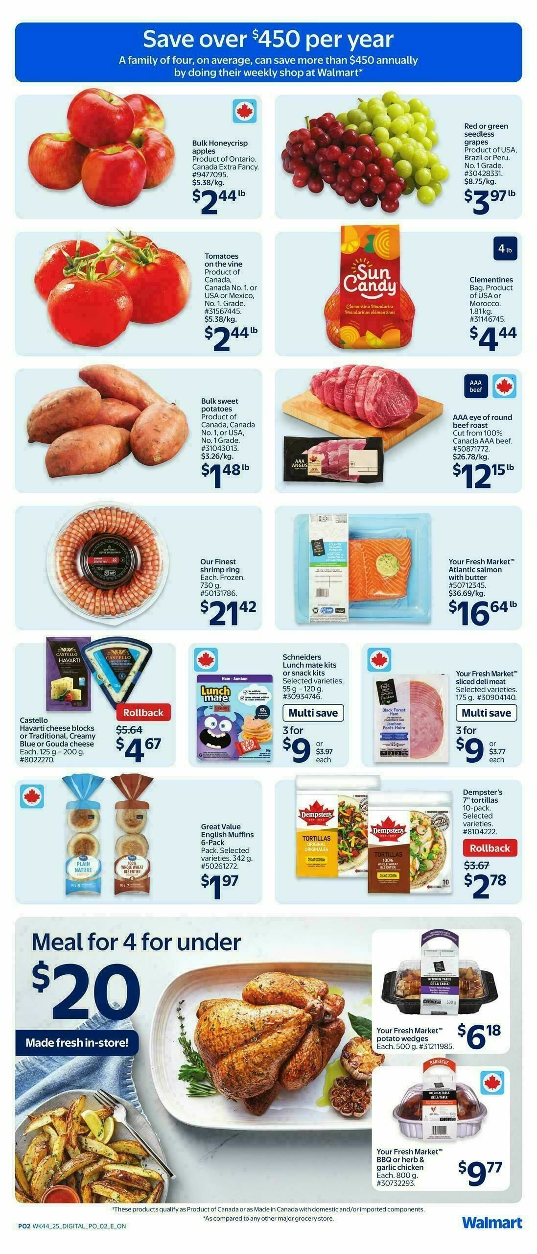 Walmart Black Friday Flyer from November 27
