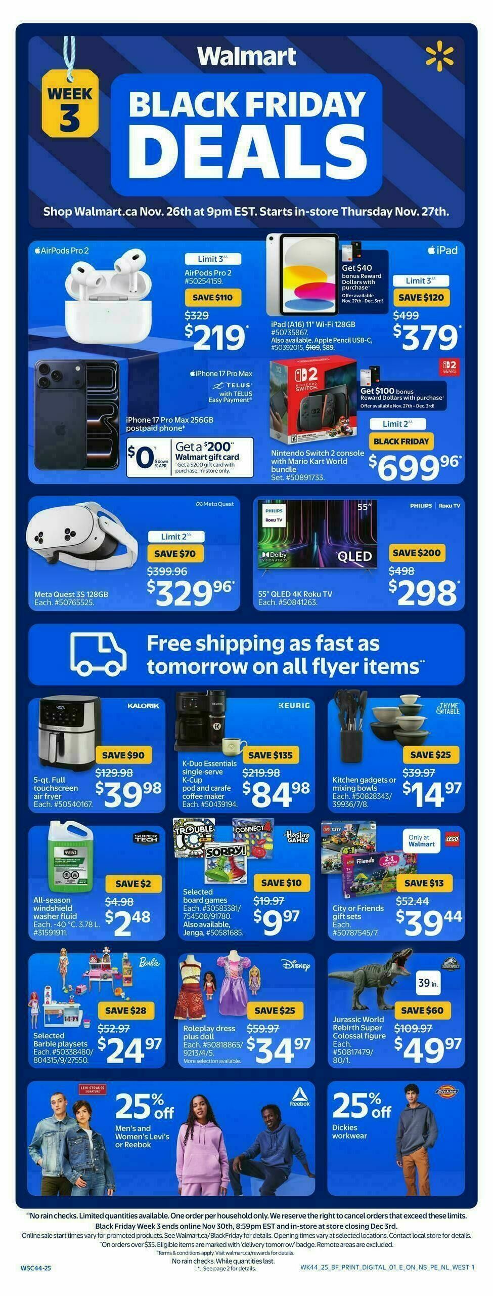 Walmart Flyer from November 27