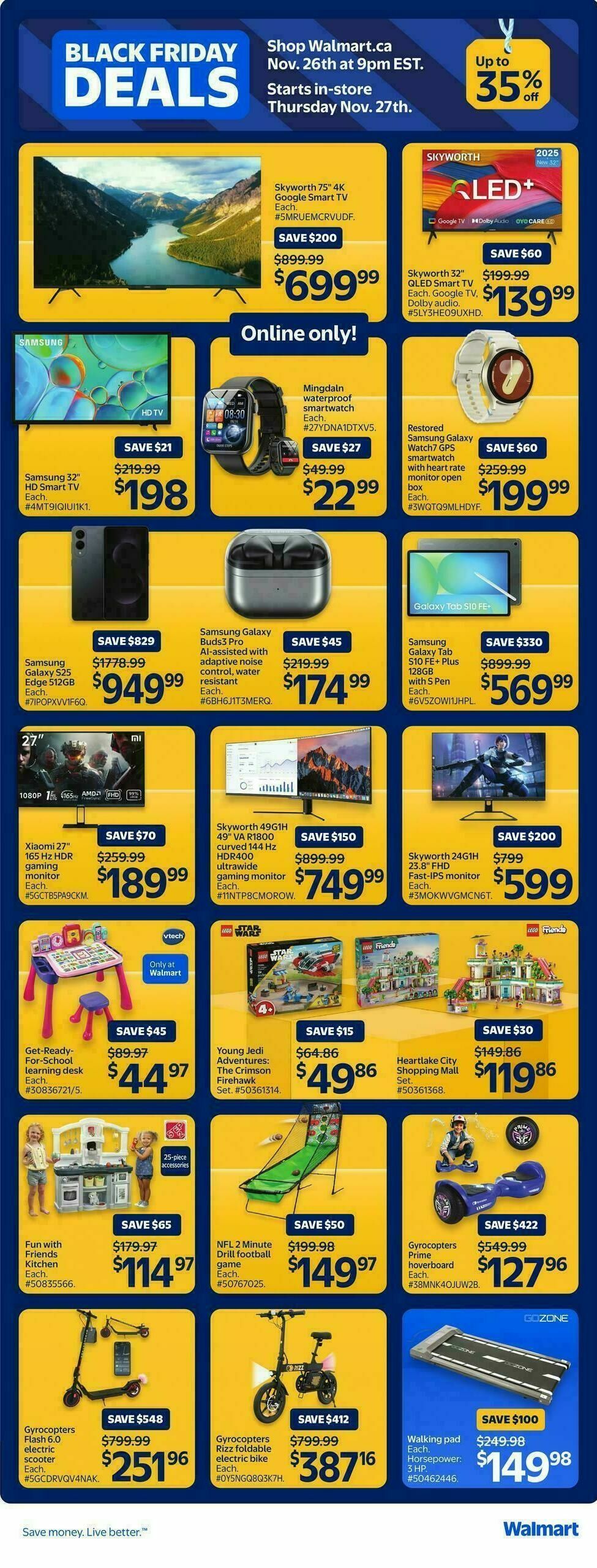Walmart Flyer from November 27