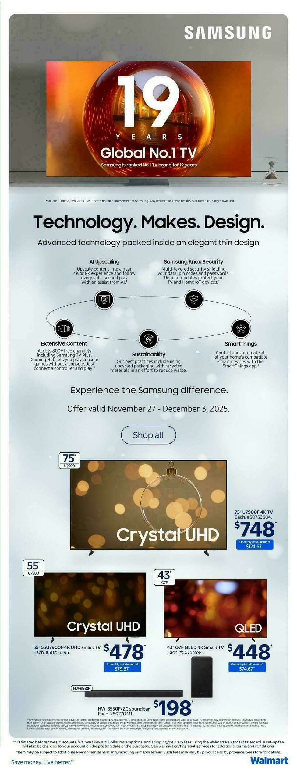 Walmart Flyer from November 27