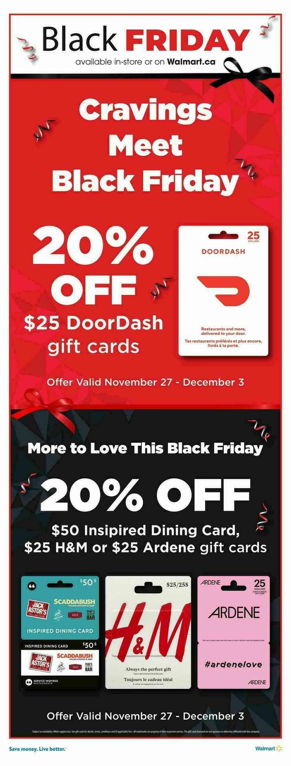 Walmart Flyer from November 27