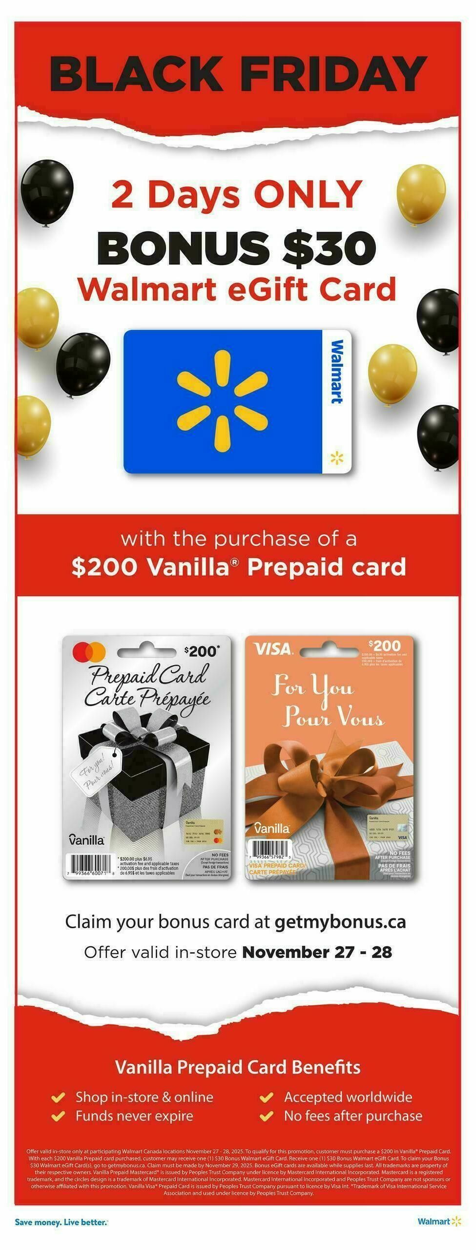 Walmart Flyer from November 27