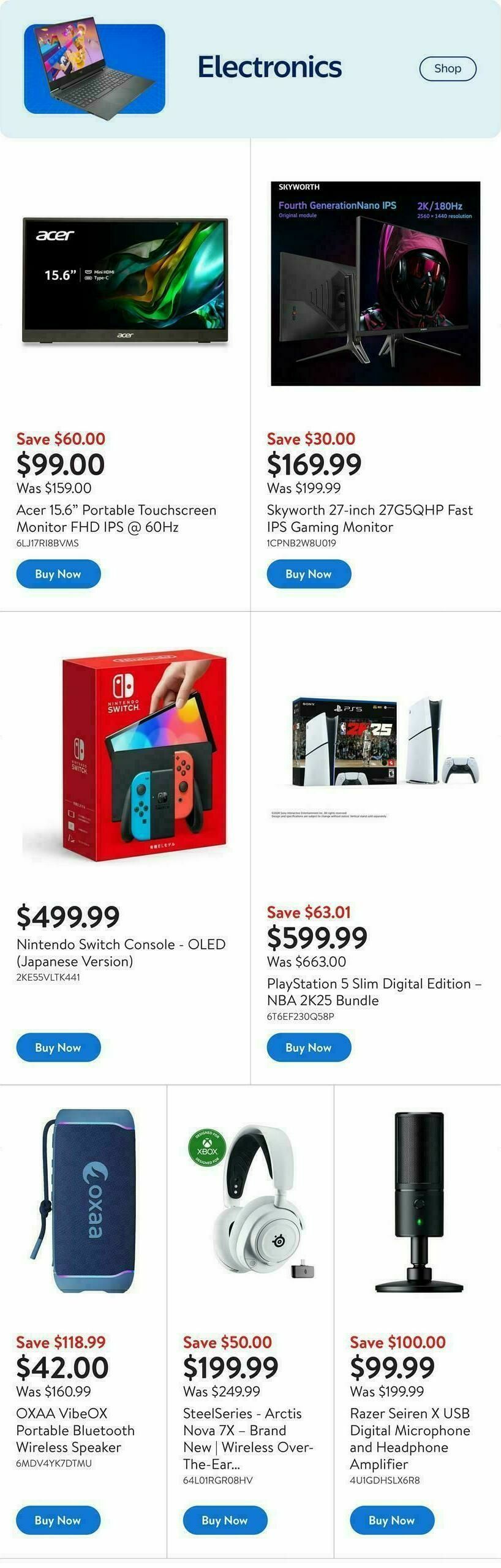 Walmart Gaming Guide Flyer from November 20