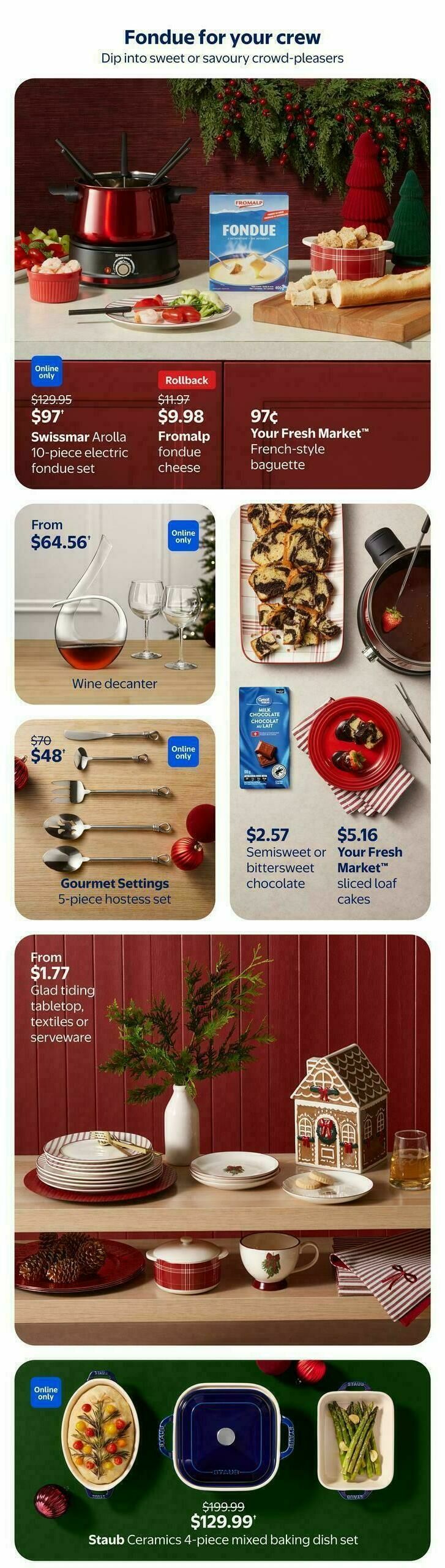 Walmart Entertaining Guide Flyer from November 27