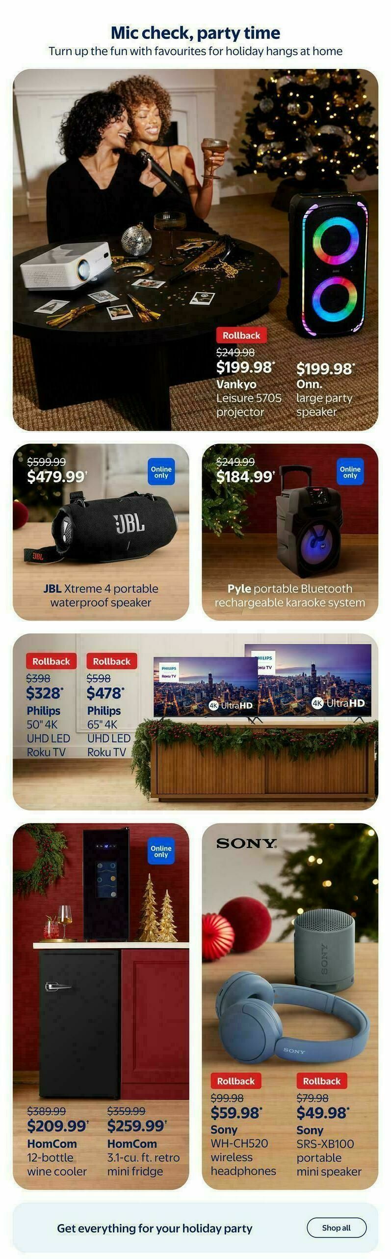Walmart Entertaining Guide Flyer from November 27