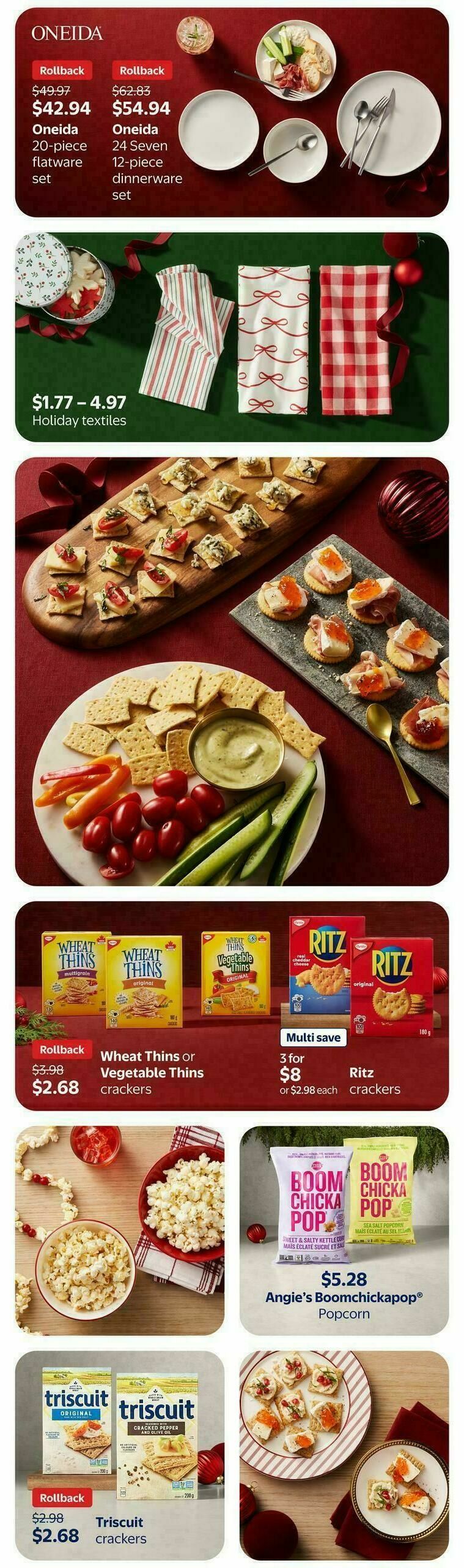 Walmart Entertaining Guide Flyer from November 27