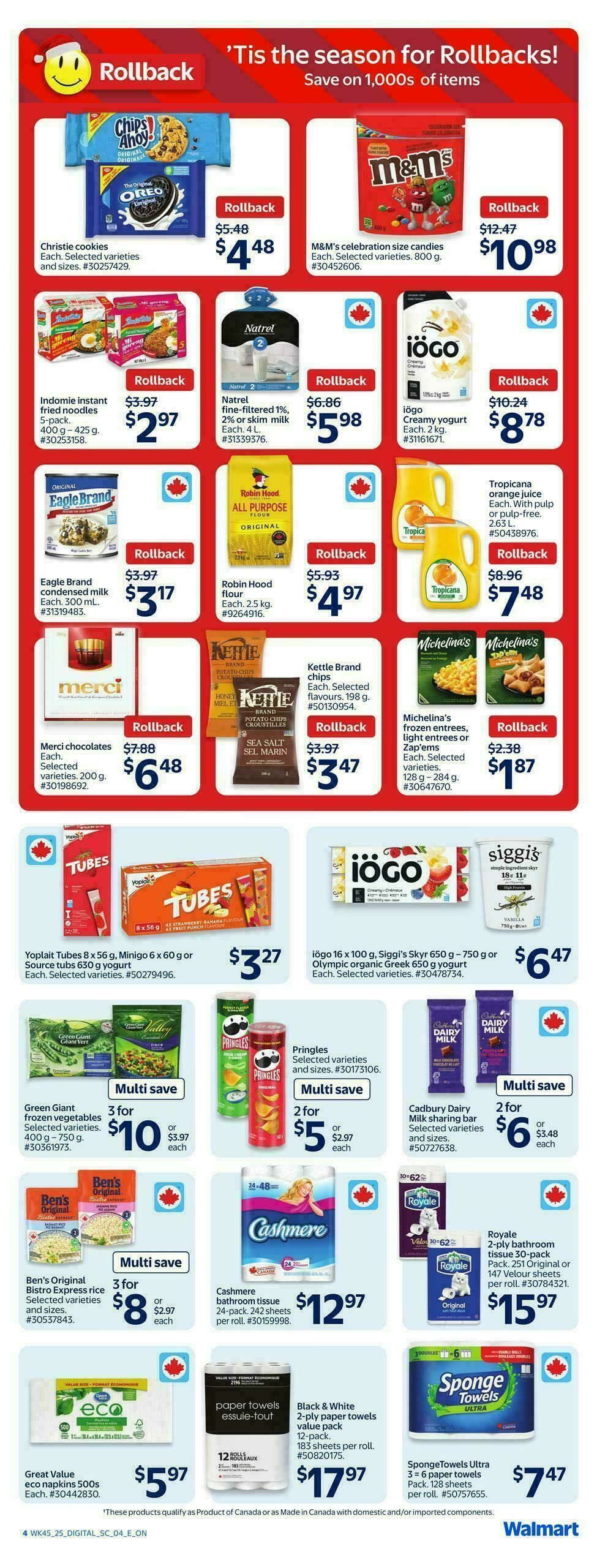 Walmart Flyer from December 4