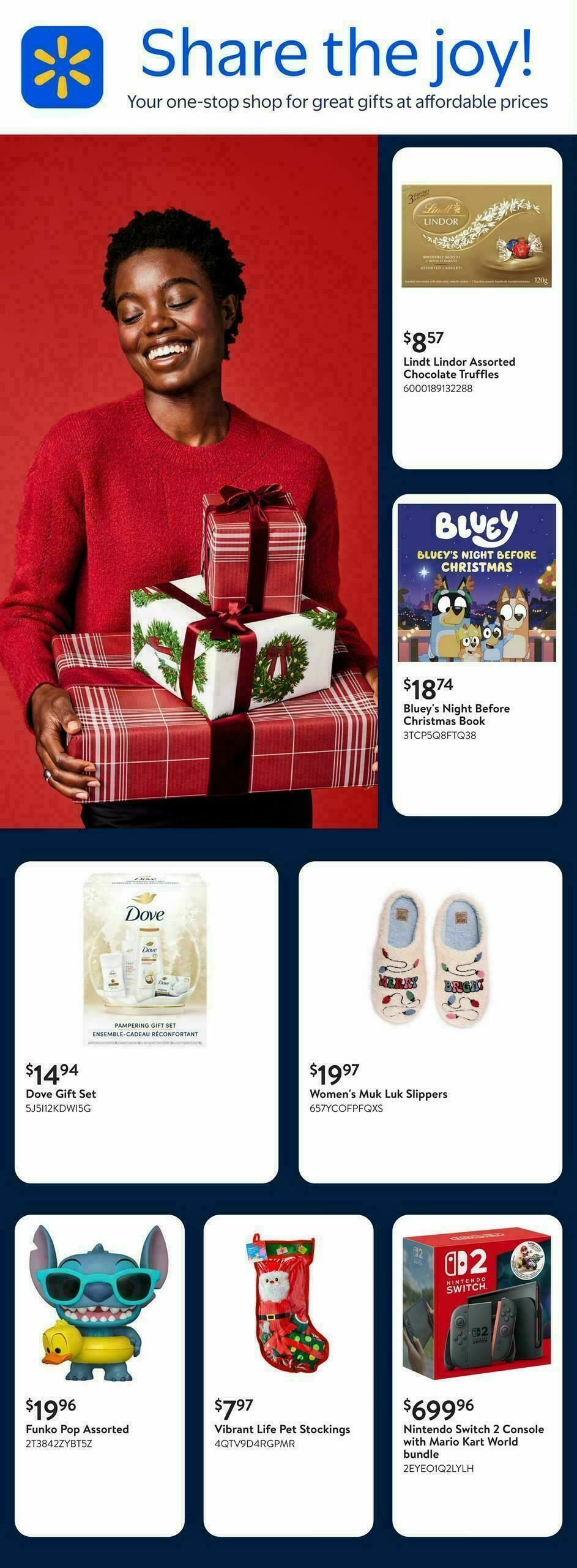 Walmart Gifting Guide Flyer from December 4