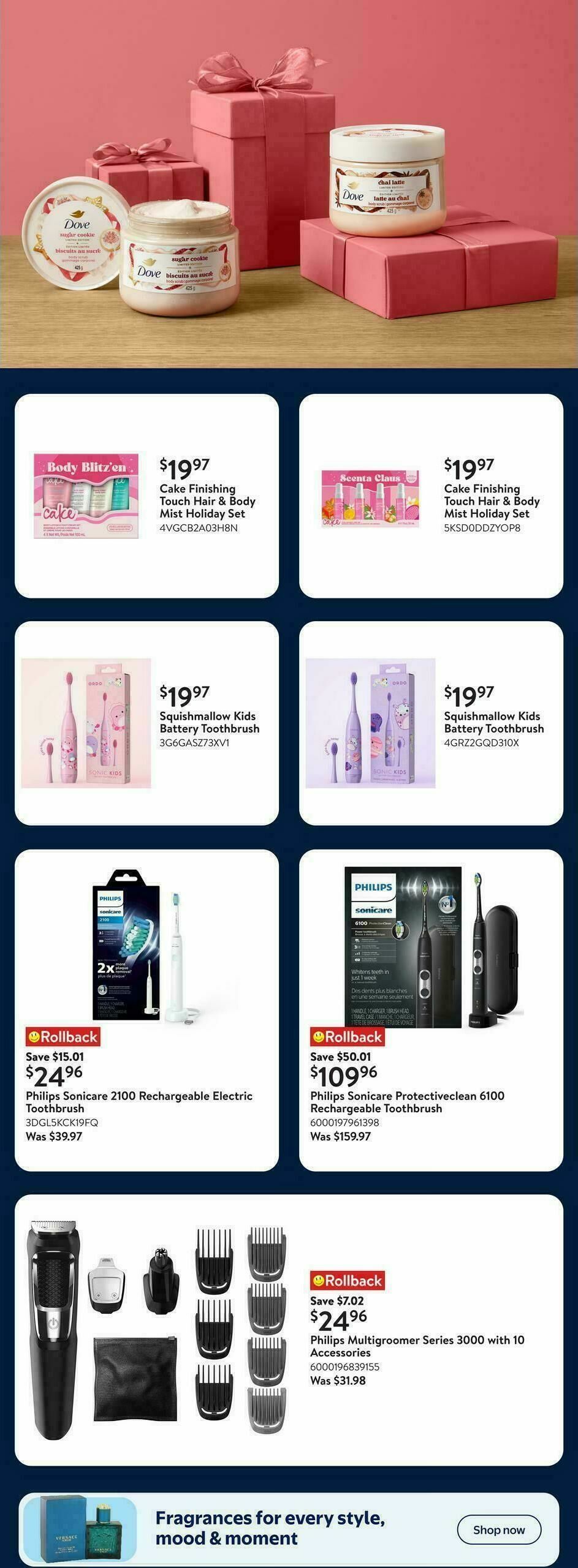 Walmart Gifting Guide Flyer from December 4