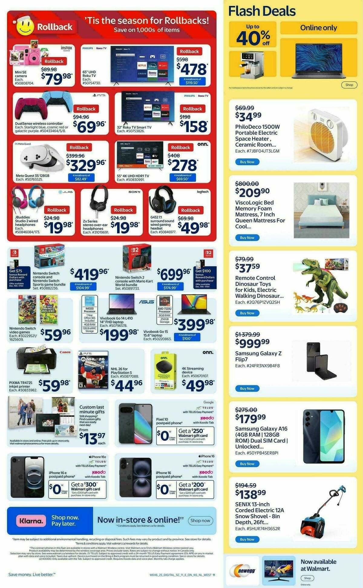 Walmart Flyer from December 11
