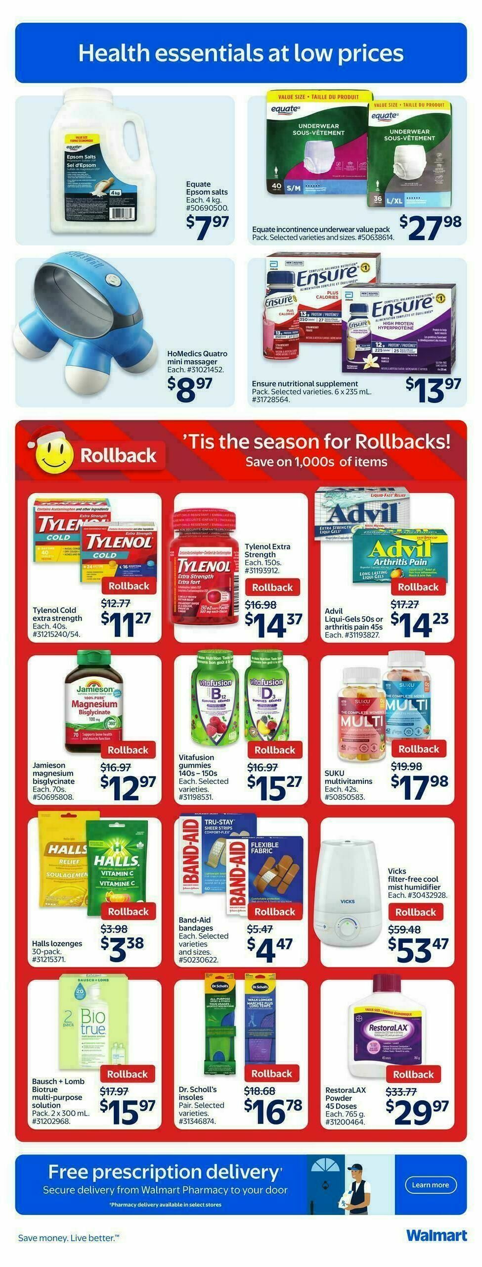 Walmart Flyer from December 11