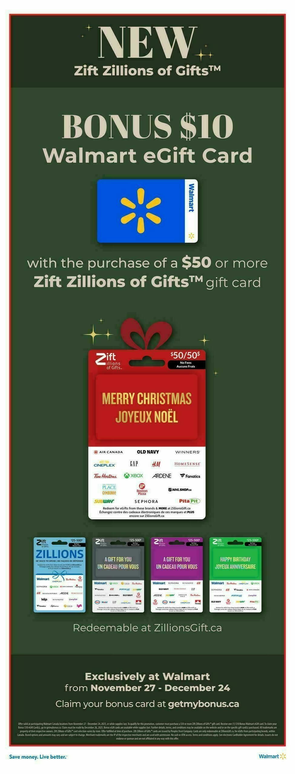 Walmart Flyer from December 11