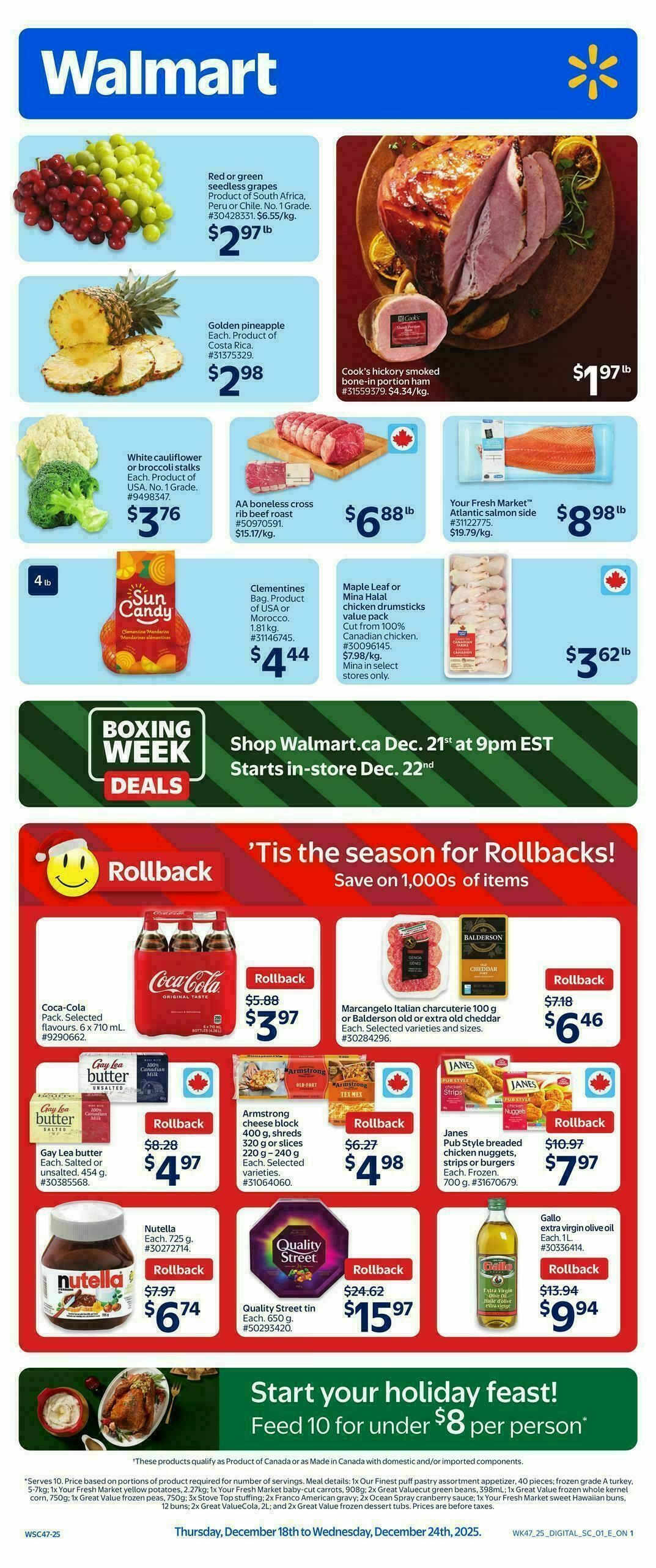 Walmart Flyer from December 18