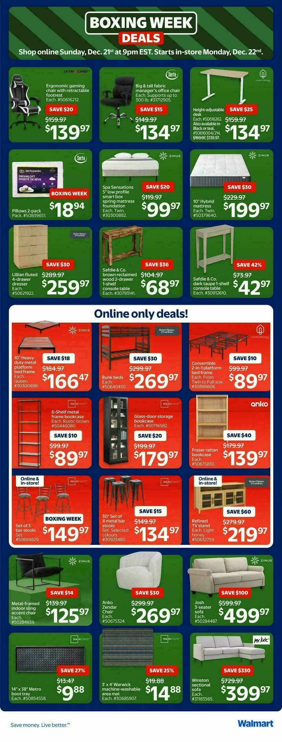 Walmart Flyer from December 25