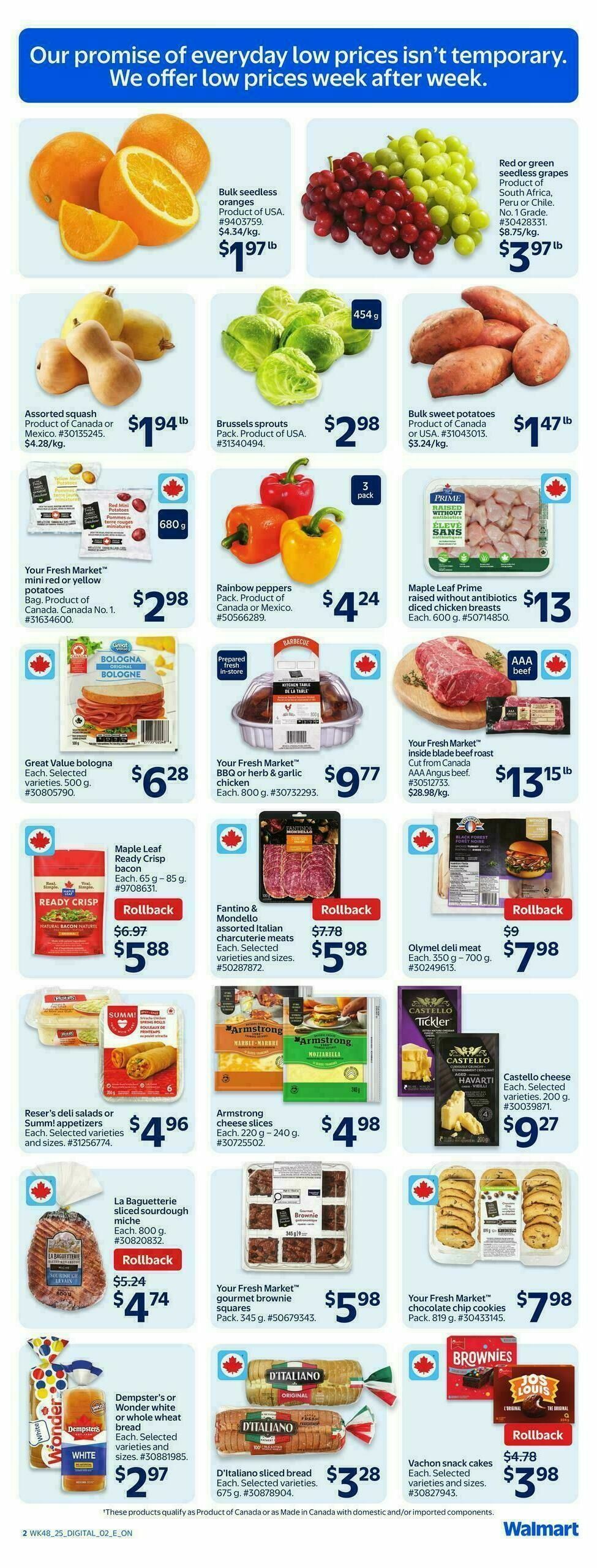 Walmart Flyer from December 25