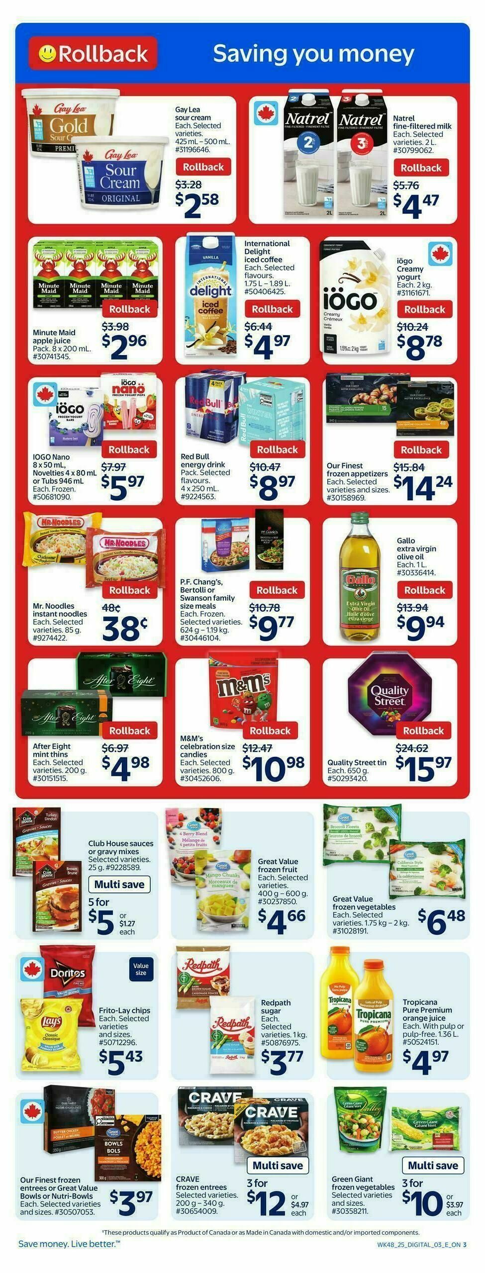 Walmart Flyer from December 25